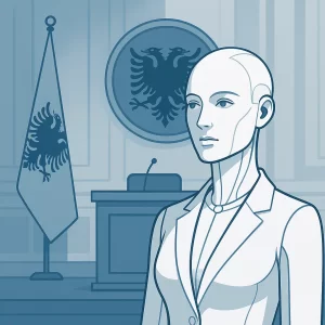 ministra IA Albania 2025