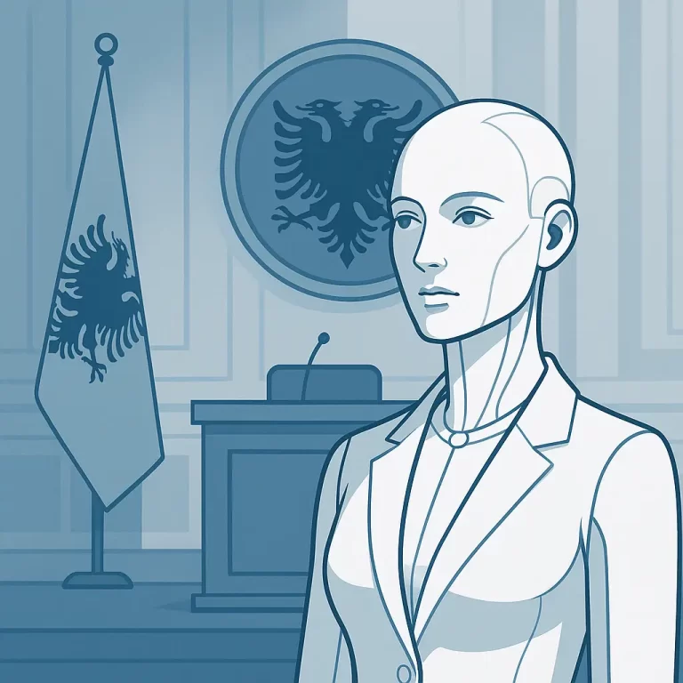 ministra IA Albania 2025